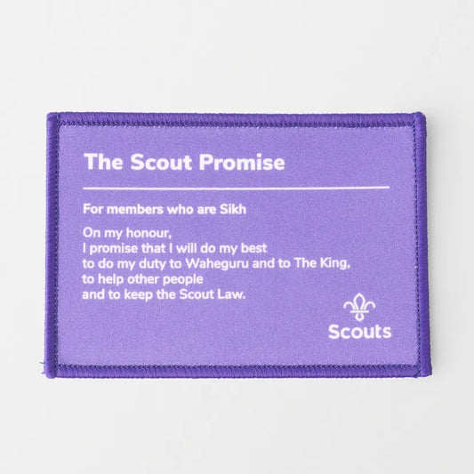 Scout Promise Blanket Badge - Sikh
