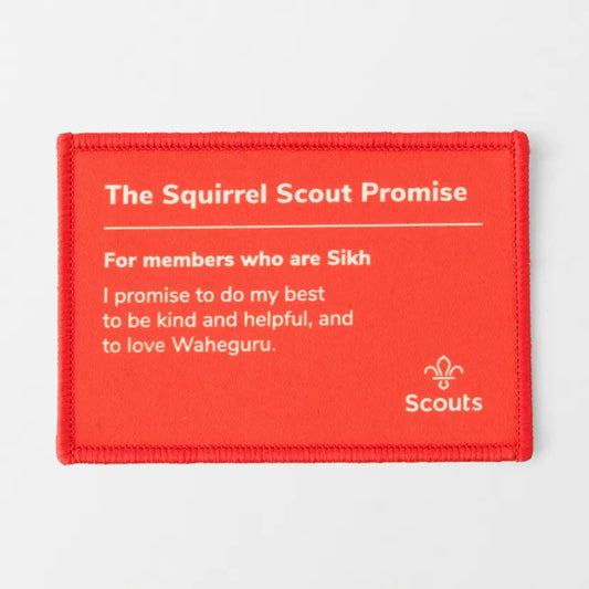 Squirrels Promise Blanket Badge - Sikh