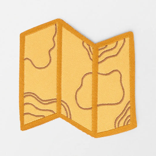 The Great Outdoors Blanket Badge - Map