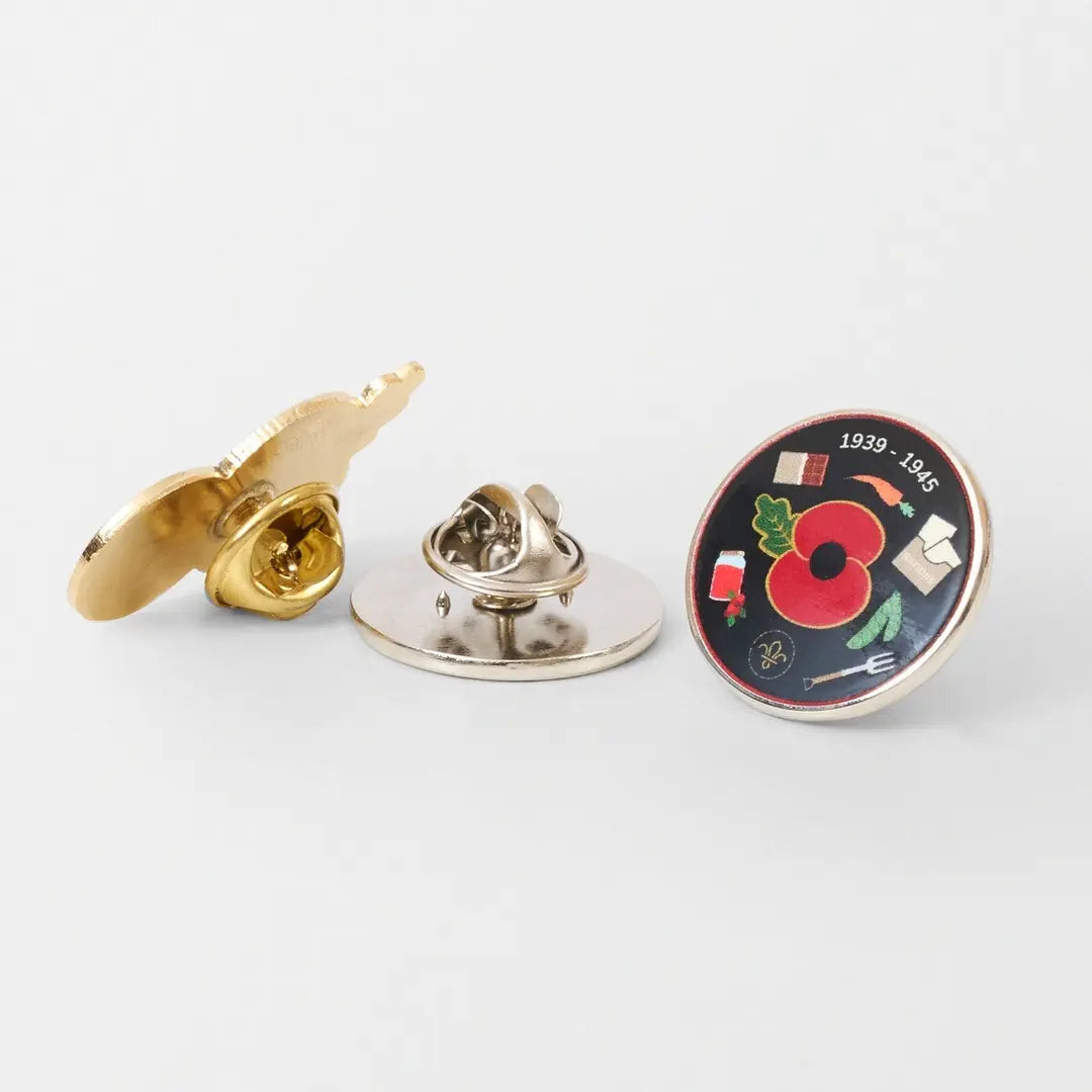 Poppy & Scouts Set of 3 Pin Badges