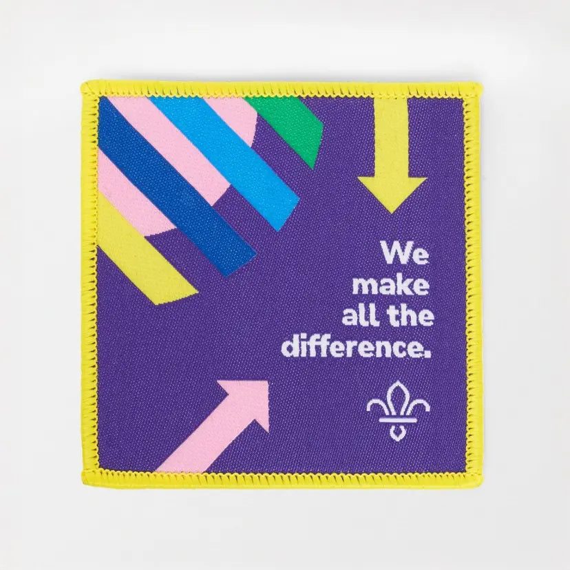 We make all the difference Blanket Badge