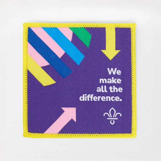 We make all the difference Blanket Badge