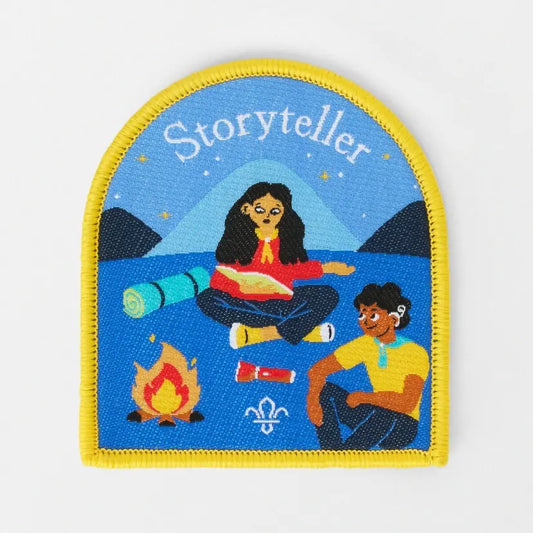 Campfire Storyteller Blanket Badge
