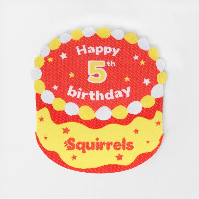Happy 5th Birthday Blanket Badge