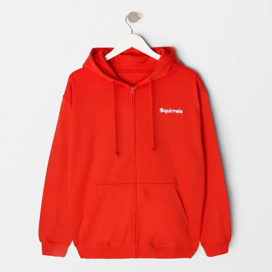 Squirrels 5th Birthday Celebration Zip Hoodie - Adult