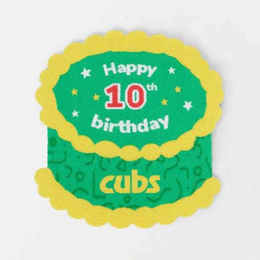 Happy 10th Birthday Blanket Badge