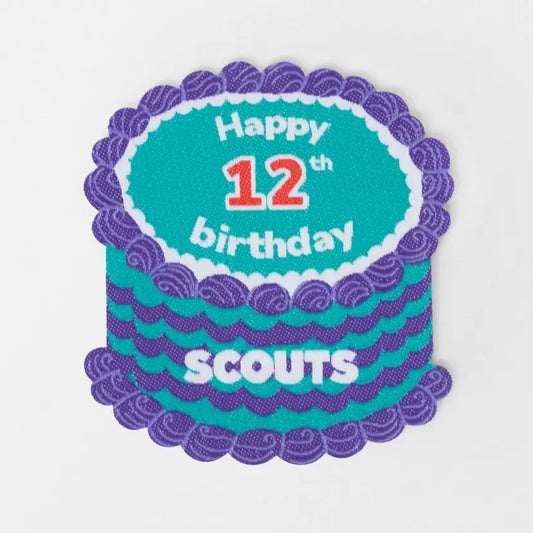 Happy 12th Birthday Blanket Badge