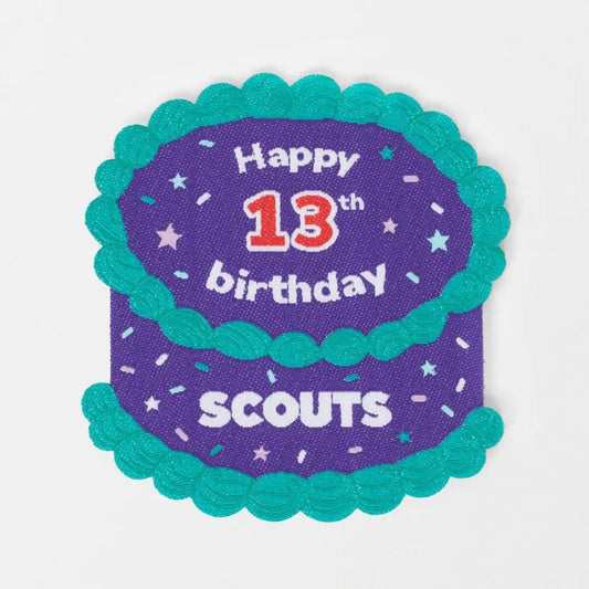 Happy 13th Birthday Blanket Badge