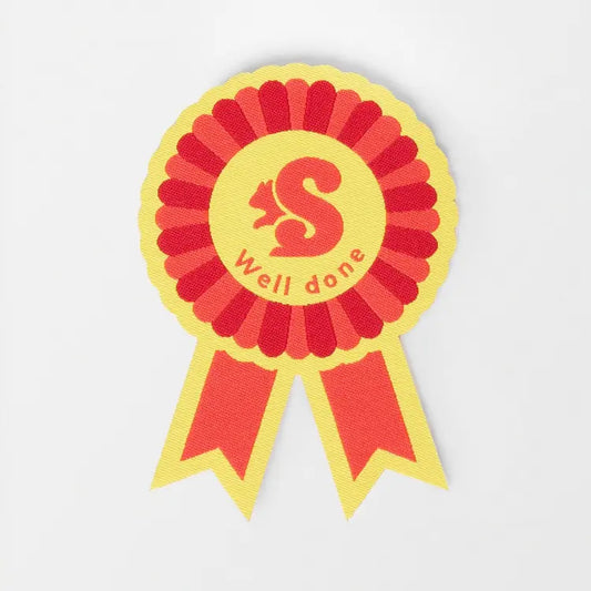 Squirrels Well Done Blanket Badge