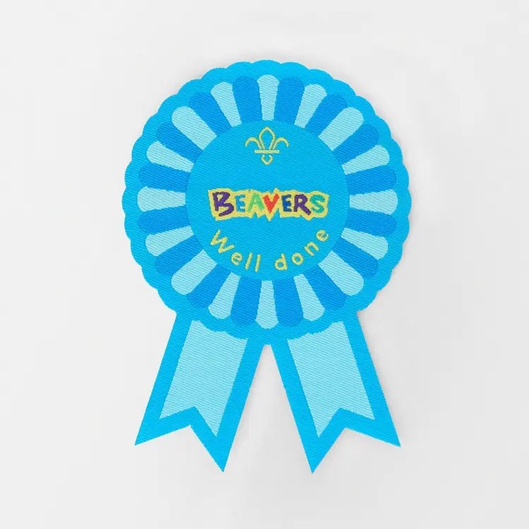 Beavers Well Done Blanket Badge