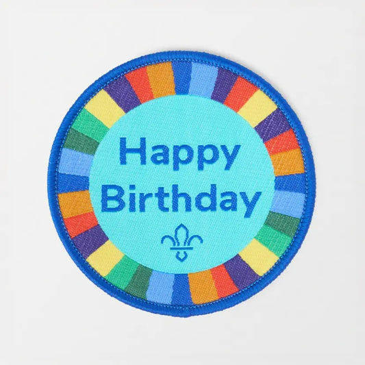 Happy Birthday Blanket Badge