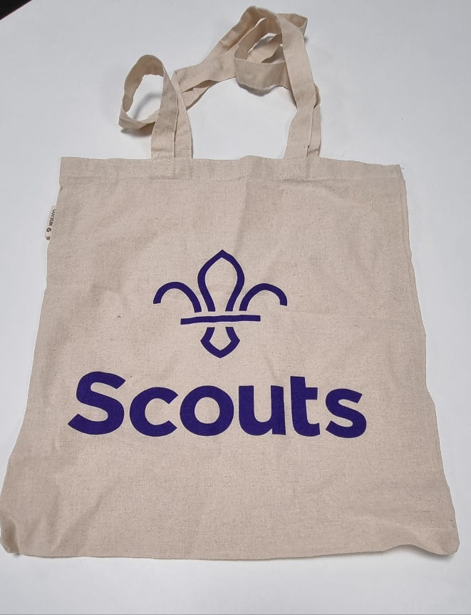 Fleur de Lis Scouts Recycled Tote Bag
