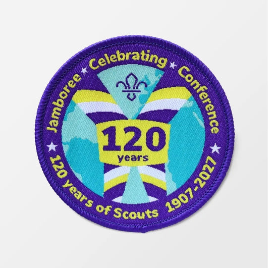 120 Years of Scouts Occasional Uniform Badge