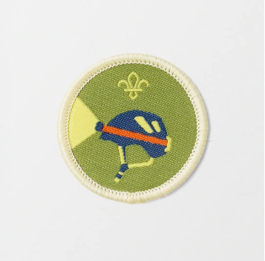 Explorers Caving Activity Badge