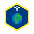 Cubs Our World Challenge Award Badge