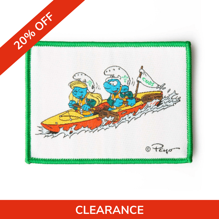 Smurf Cub Scouts Fun Blanket Badge