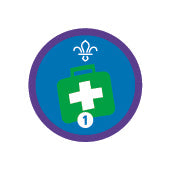 Emergency Aid Staged Activity Badge