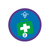 Emergency Aid Staged Activity Badge