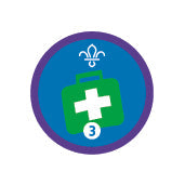 Emergency Aid Staged Activity Badge