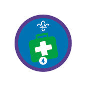Emergency Aid Staged Activity Badge