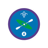 Paddle Sports Staged Activity Badge