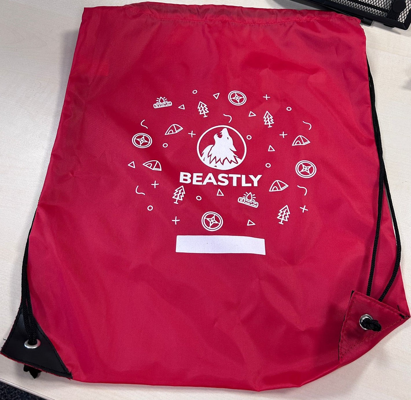 BEASTLY Drawstring Bag