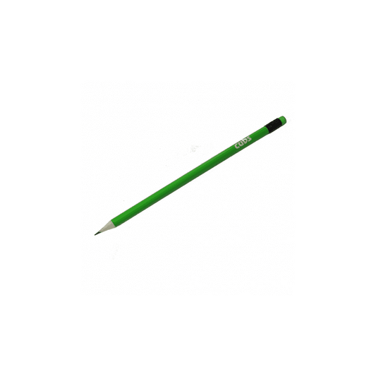 Cubs Paw Print Green Pencil