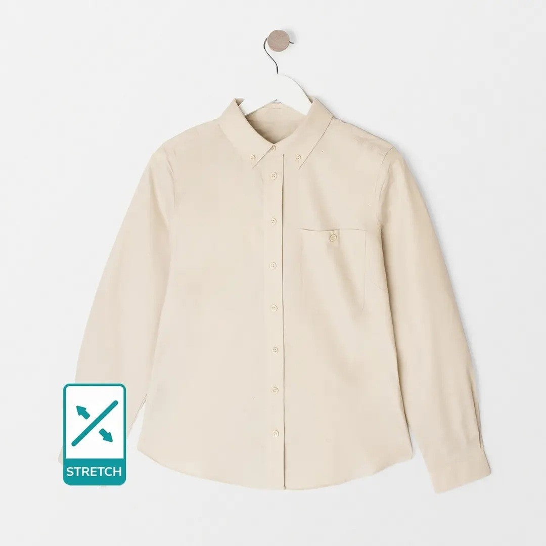 Adult Leader / Network Scout Long Sleeve Uniform Blouse with Stretch