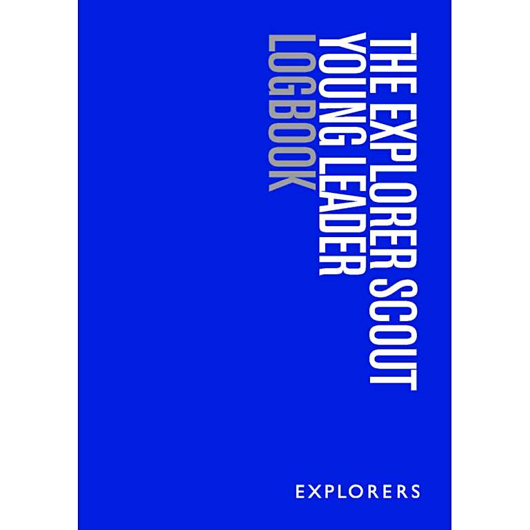 Explorer Scout Young Leader Log Book