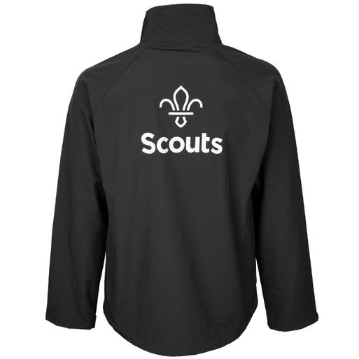 Fleur de Lis Scouts Reflective Soft Shell Jacket