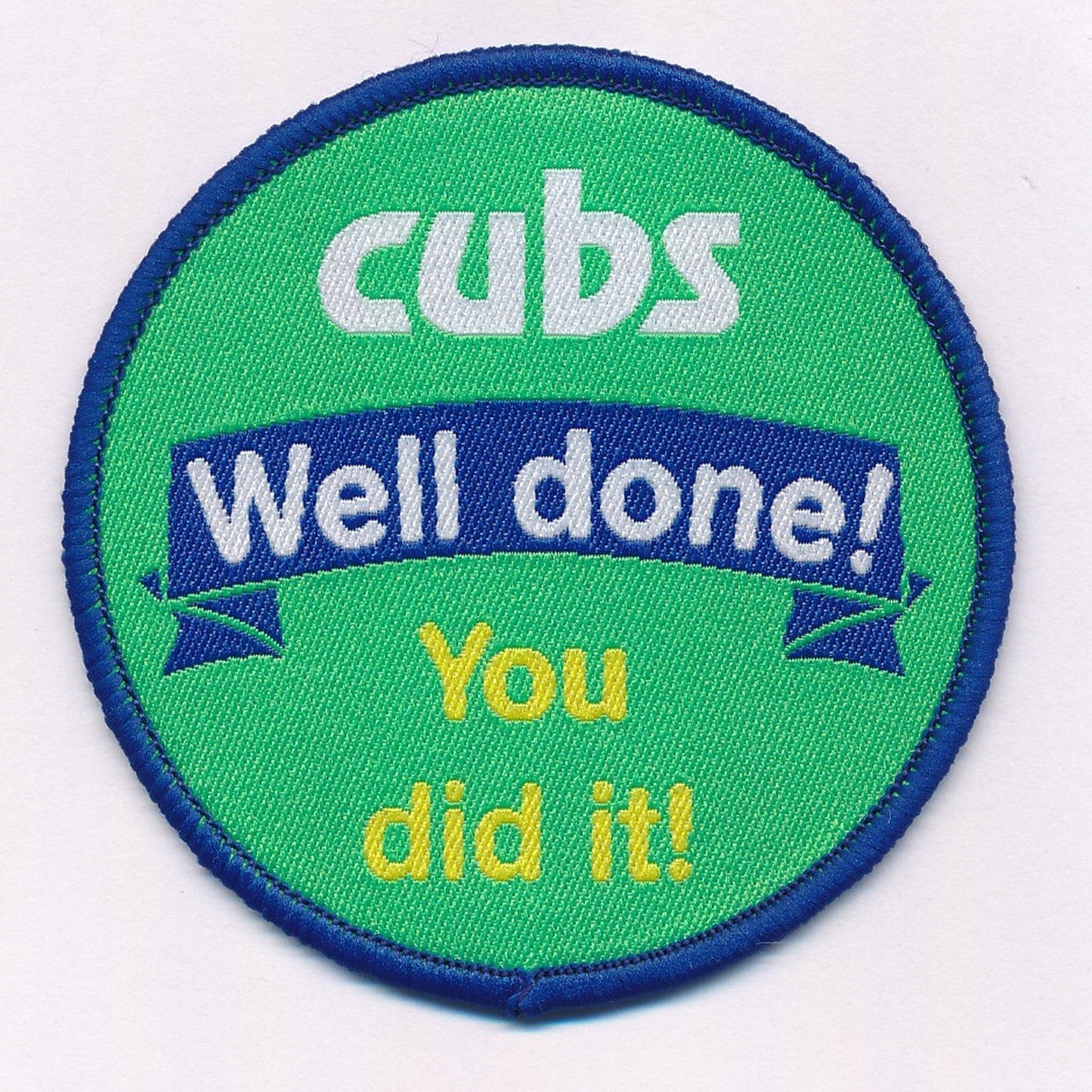 Cub Scouts Well Done Fun Badge