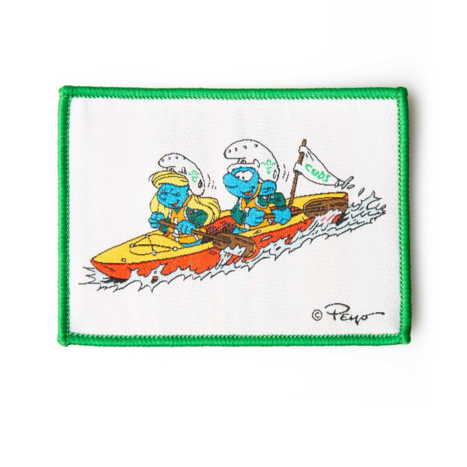 Smurf Cub Scouts Fun Blanket Badge