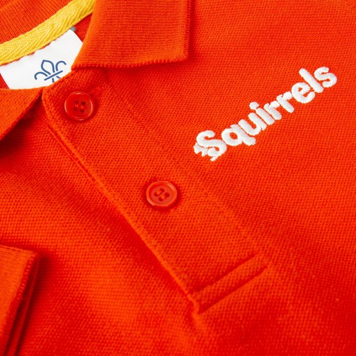 Squirrel Scouts Kids Polo Shirt