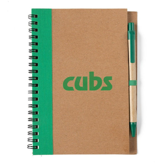 Cub Scout Eco notebook with pen