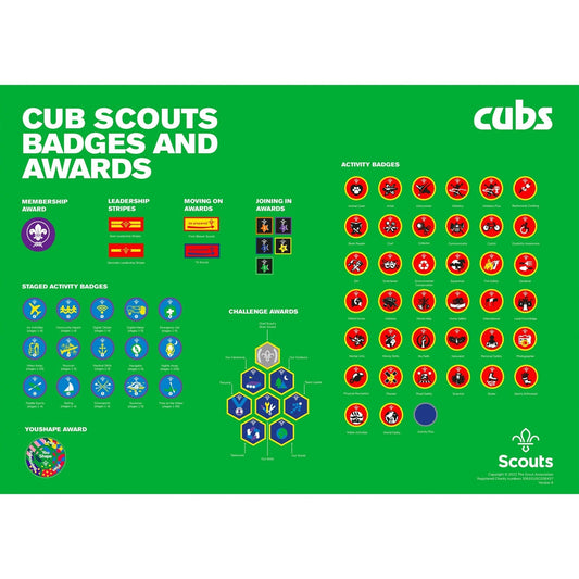 Badge Poster Cubs