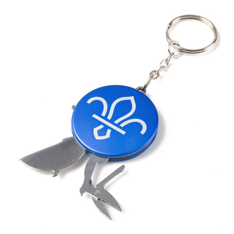 Fleur de Lis Tool Keyring