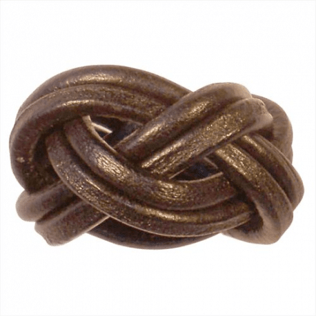 Gilwell Park Dark Tan Turks Head Woggle