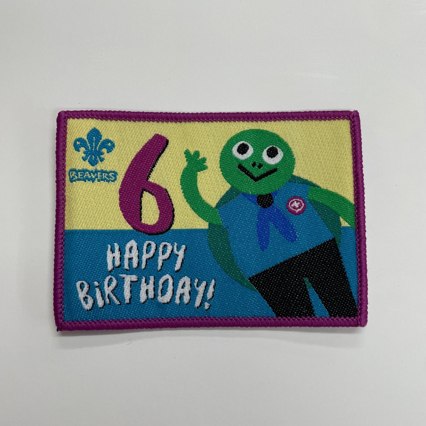 Happy 6th Birthday Beavers Fun Badge