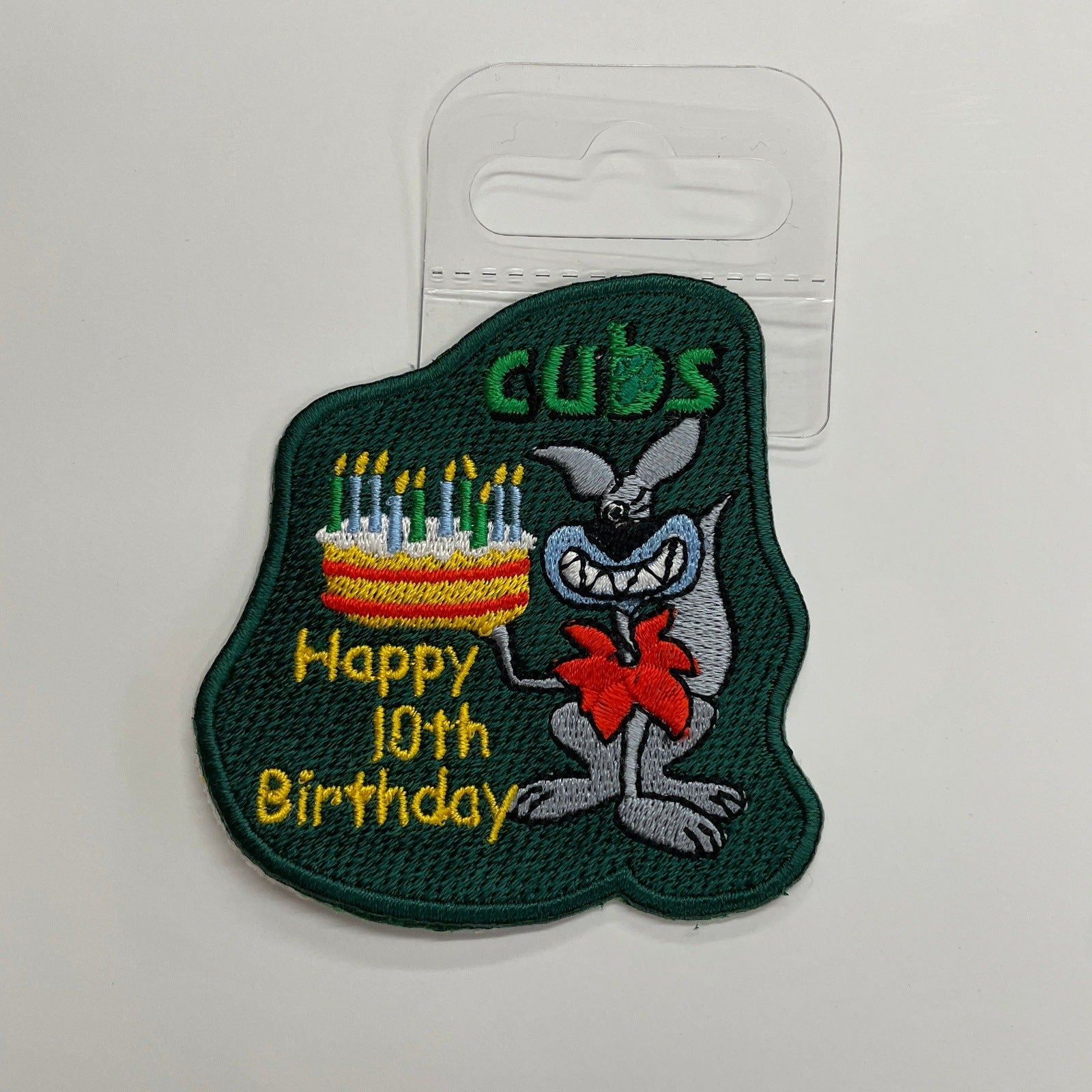 Happy 10th Birthday Cubs Fun Badge