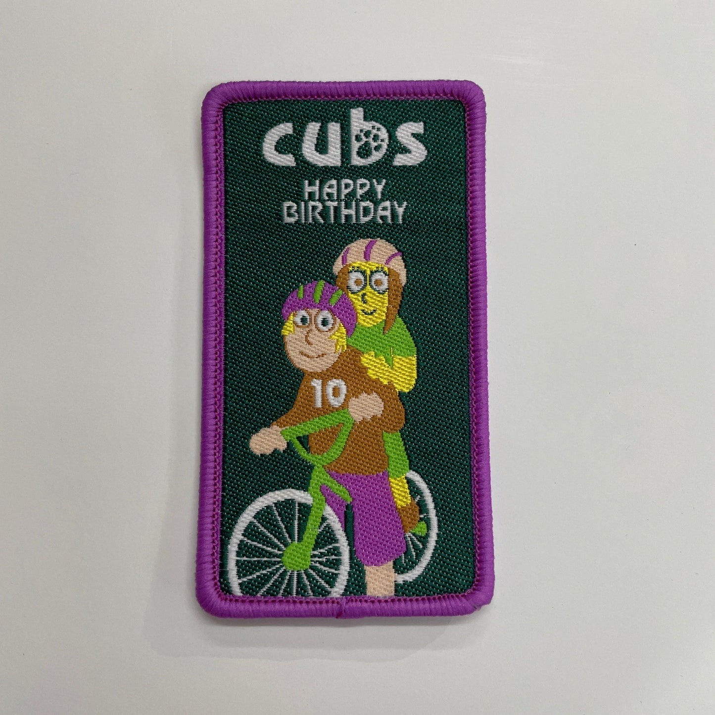 Happy 10th Birthday Cubs Fun Badge