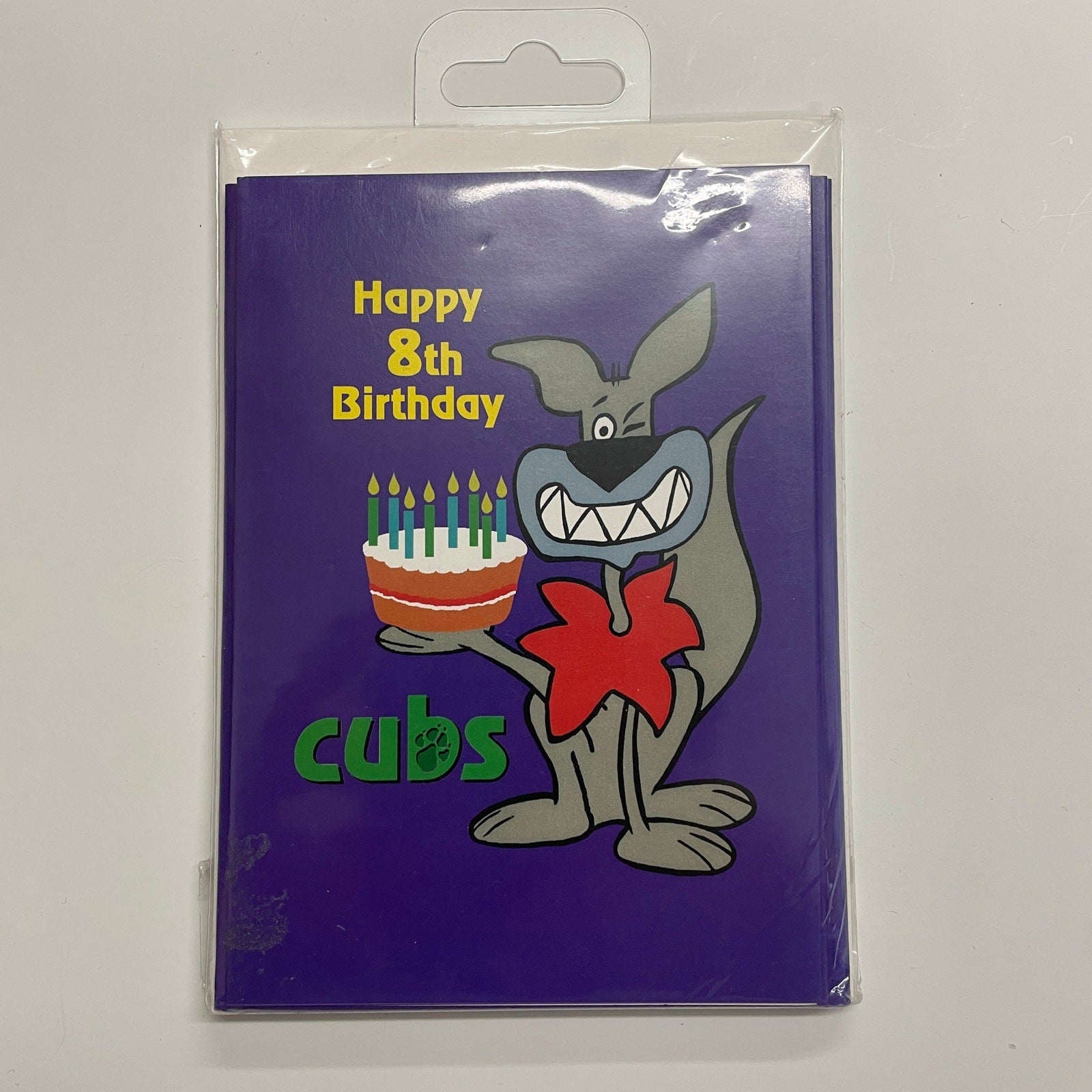 Cubs Happy 8th Birthday 6 Cards