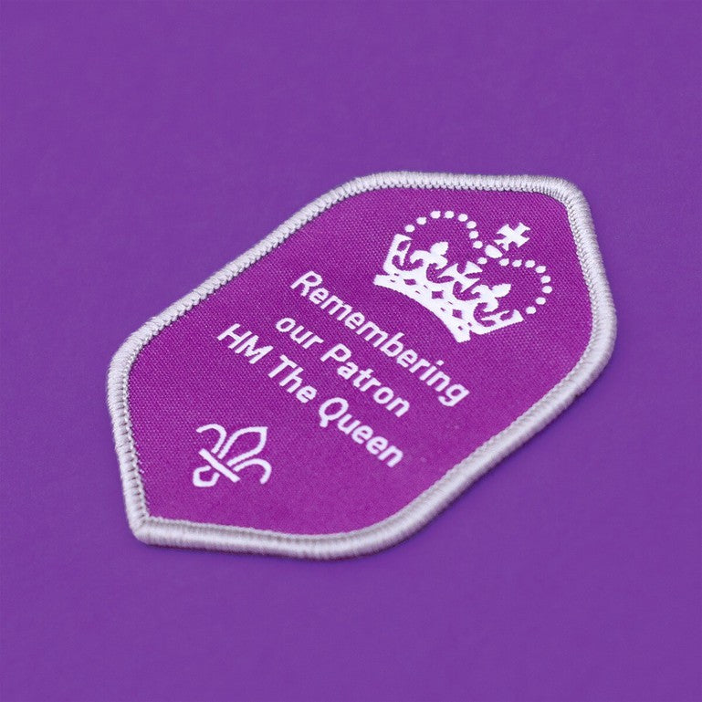 Official Memorial Badge for HM The Queen